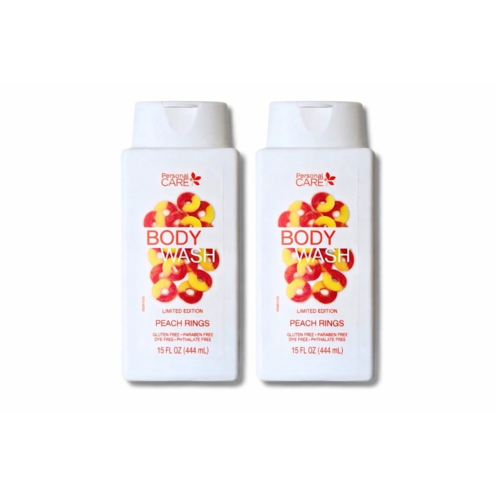 Personal Care Peach Rings Body Wash Limited Edition 30 fl oz (2 Pack)